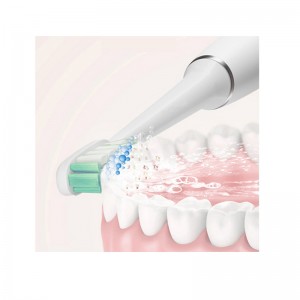 Spazzolino da denti per pulizia dei denti per igiene orale portatile elettrico ad ultrasuoni